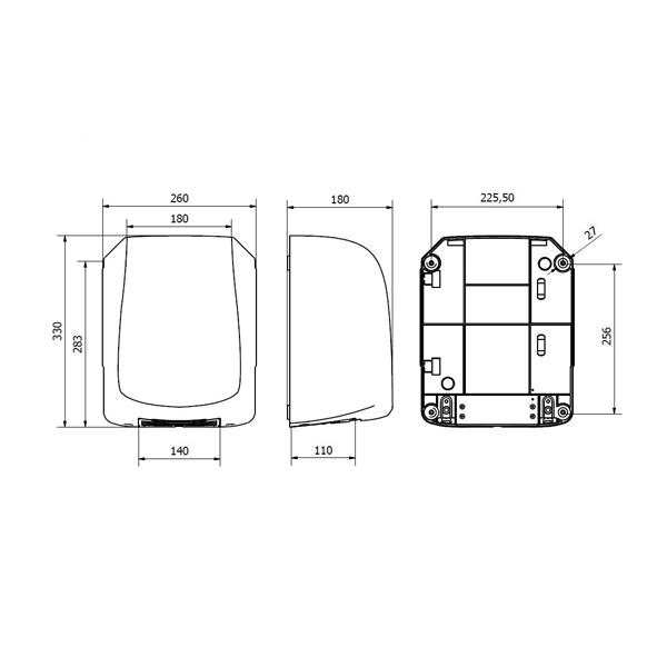 HIGH SPEED HAND DRYER AVE