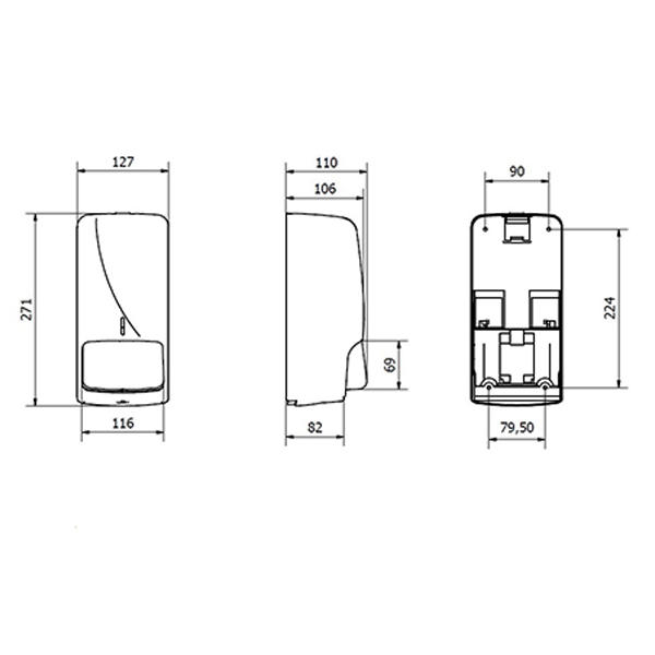 SOAP DISPENSER FUTURA